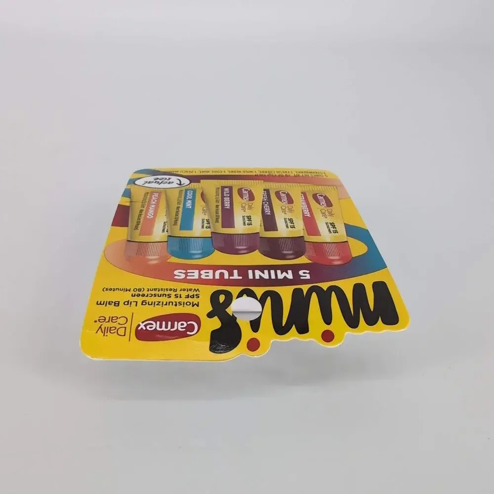 Carmex Daily Care Minis Moisturizing Lip Balm Tubes with SPF 15 - Set of 5 - New